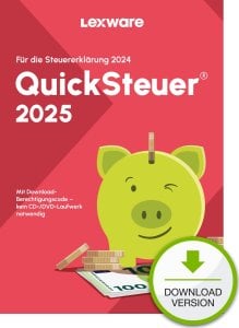 Program Lexware ESD / QuickSteuer 2025 / Online Download 1