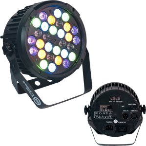 LIGHT4ME LIGHT4ME BLACK PAR 30x3W RGBA-UV LED reflektor sceniczny estradowy 1