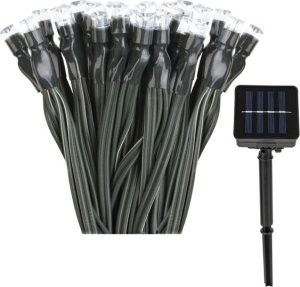 Platinium Łańcuch solarny LED 200 diod girlanda lampki białe 1