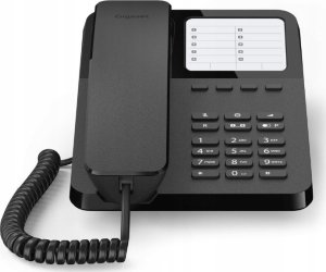Telefon stacjonarny Gigaset Gigaset DESK 400 Telefon analogowy Czarny 3