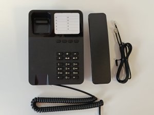 Telefon stacjonarny Gigaset Gigaset DESK 400 Telefon analogowy Czarny 5