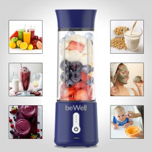 Blender kielichowy Bewell Blender do smoothie ręczny bezprzewodowy beWell 15
