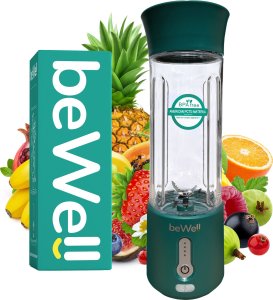 Blender kielichowy Bewell Blender do smoothie ręczny bezprzewodowy beWell 4