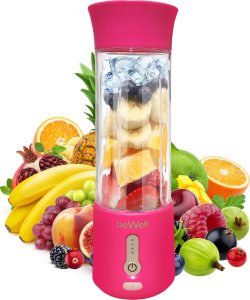 Blender kielichowy Bewell Blender do smoothie ręczny bezprzewodowy beWell 2