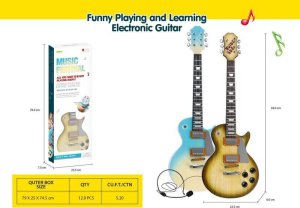 Relacart Zestaw Gitara + Mikrofon Brąz 1