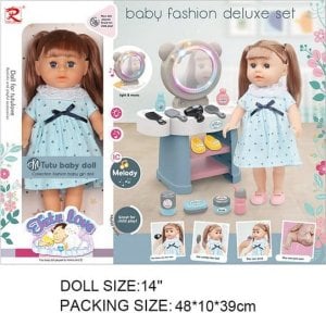 Mattel Lalka Kinga z Toaletką + Akcesoria 1