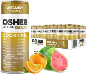 Oshee 24x OSHEE Vitamin Cocktail guava - pomarańcza 250 ml 1