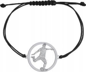 Radziszewska Jewellery Bransoletka Srebrna Piłka Nożna PIŁKARZ 925 Prezent GRAWER DEDYKACJA GRATIS 2