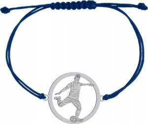 Radziszewska Jewellery Bransoletka Srebrna Piłka Nożna PIŁKARZ 925 Prezent GRAWER DEDYKACJA GRATIS 4