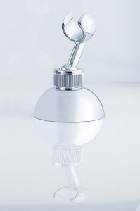 Sotbe LARK HOL 1 metalowy uchwyt słuchawki prysznicowej z przegubem kulowym 8