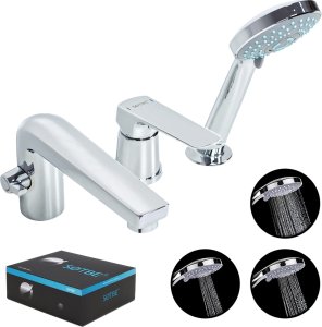 Bateria wannowa Sotbe SOTBE TOGA bateria stojąca nawannowa 3-otworowa na brzeg wanny 1