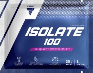 TREC Trec - Odżywka Białkowa, Isolate 100, Truskawka, Proszek, 30g 1