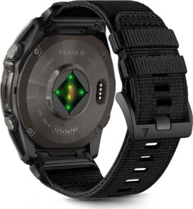 Tech-Protect Pasek Nylon Classic Garmin Fenix 5x / 5x Plus / 6x / 6x Pro / 7x / 8 51mm Black 1