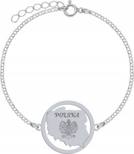 Radziszewska Jewellery Srebrna Bransoletka z POLSKĄ GRAWER GRATIS 1