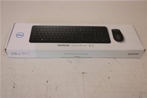 Klawiatura + mysz Dell SALE OUT. Dell Keyboard and Mouse KM3322W Wireless US International, REFURBISHED | Dell Keyboard and Mouse | KM3322W | Keyboard and Mouse Set | Wireless | Batteries included | US | REFURBISHED | Black | Wireless connection one size 1