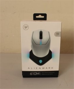 Mysz Dell SALE OUT. Dell Mouse Alienware 610M Wired / Wireless Gaming Mouse - AW610M (Lunar Light), UNPACKED, USED, SCRATCHED ON BACK | Dell | Alienware | AW610M | Wireless wired optical | Gaming Mouse | Lunar Light | UNPACKED, USED, SCRATCHED ON BACK | 2 1