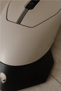 Mysz Dell SALE OUT. Dell Mouse Alienware 610M Wired / Wireless Gaming Mouse - AW610M (Lunar Light), UNPACKED, USED, SCRATCHED ON BACK | Dell | Alienware | AW610M | Wireless wired optical | Gaming Mouse | Lunar Light | UNPACKED, USED, SCRATCHED ON BACK | 2 4