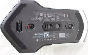 Mysz Dell SALE OUT. Dell Mouse Alienware 610M Wired / Wireless Gaming Mouse - AW610M (Lunar Light), UNPACKED, USED, SCRATCHED ON BACK | Dell | Alienware | AW610M | Wireless wired optical | Gaming Mouse | Lunar Light | UNPACKED, USED, SCRATCHED ON BACK | 2 7