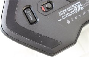 Mysz Dell SALE OUT. Dell Mouse Alienware 610M Wired / Wireless Gaming Mouse - AW610M (Lunar Light), UNPACKED, USED, SCRATCHED ON BACK | Dell | Alienware | AW610M | Wireless wired optical | Gaming Mouse | Lunar Light | UNPACKED, USED, SCRATCHED ON BACK | 2 8