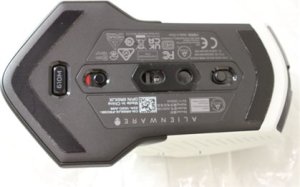 Mysz Dell SALE OUT. Dell Mouse Alienware 610M Wired / Wireless Gaming Mouse - AW610M (Lunar Light), UNPACKED, USED, SCRATCHED ON BACK | Dell | Alienware | AW610M | Wireless wired optical | Gaming Mouse | Lunar Light | UNPACKED, USED, SCRATCHED ON BACK | 2 9