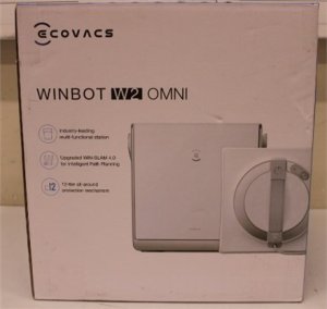 Robot do mycia okien Ecovacs SALE OUT. Ecovacs Window cleaning robot WINBOT W2 OMNI, Auto-Spray, Intelligent steady climbing system, WIN-SLAM 4.0, White + 6 in 1 Cleanin | Ecovacs | Window Cleaning Robot | WINBOT W2 OMNI | Corded | 2800 Pa | White | DEMO 1