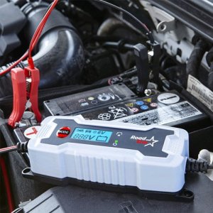 Roadstar Prostownik samochodowy ładowarka do akumulatorów TE4 automatyczny 3