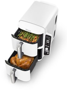 Frytkownica beztłuszczowa Ninja Double Stack XL 9