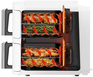 Frytkownica beztłuszczowa Ninja Double Stack XL 11