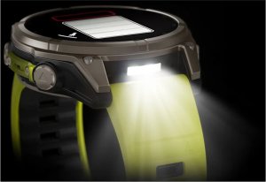 Zegarek sportowy Garmin Fenix 8 Solar Sapphire Żółty  (010-02906-21) 13