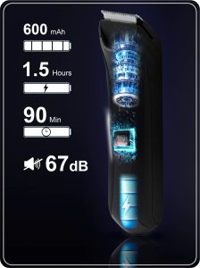 Maszynka do włosów Berdsen Maszynka do strzyżenia włosów BD-267 czarna 6