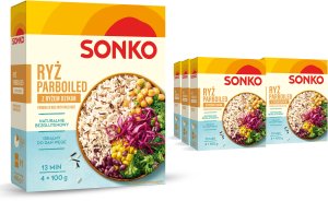 SONKO 6x Ryż parboiled z dzikim 4x100g 1
