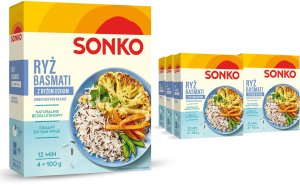 SONKO 6x SONKO Ryż basmati z dzikim 4x100g 1