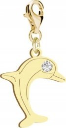 Radziszewska Jewellery Pozłacany Charms DELFIN DEDYKACJA GRATIS 1