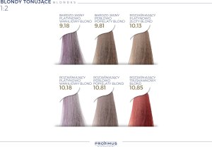 Proximus PROXIMUS Farba do włosów SUPREME COLOR NANOTECHNOLOGY - 10,81 10