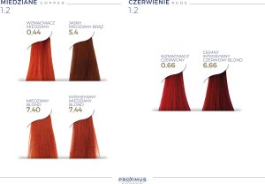 Proximus PROXIMUS Farba do włosów SUPREME COLOR NANOTECHNOLOGY - 5,4 7
