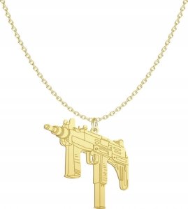 Radziszewska Jewellery Pozłacany Naszyjnik UZI GRAWER GRATIS 1