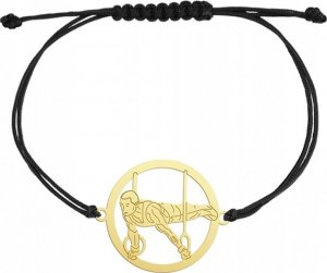 Radziszewska Jewellery Bransoletka Pozłacana Gimnastyka Przyrządowa 925 Prezent GRAWER GRATIS 1