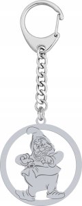 Radziszewska Jewellery Brelok do kluczy Krasnal SREBRO 925 Prezent GRAWER GRATIS 1