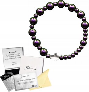 Radziszewska Jewellery BRANSOLETKA RÓŻANIEC NA RĘKĘ Z PEREŁ PREZENT BIŻUTERIA ŻYCZENIA GRTIS 1