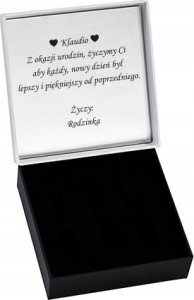 Radziszewska Jewellery Bransoletka Uniwersalna Gołąb Serce z Grawerem Perły Prezent na Komunię 4