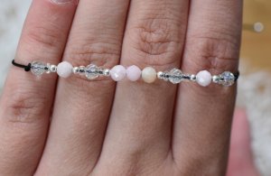 Radziszewska Jewellery Bransoletka Znak Zodiaku KOZIOROŻEC Kamienie Naturalne Opal Kryształ Górski 4