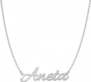 Radziszewska Jewellery Naszyjnik Srebrny z Imieniem ANETA Łańcuszek 925 Prezent DEDYKACJA GRATIS 3