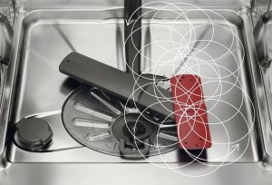 Zmywarka AEG 45 cm szerokości nierdzewnej koloru indaplovė FFB62427ZM 7