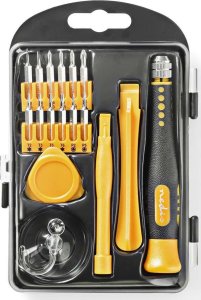 Zestaw narzędzi Nedis CSTS10017 phone / tablet repair kit 17-in-1 1