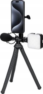 JJC Giętki Elastyczny Statyw Uchwyt Magnetyczny Magnes Magsafe Na Telefon I System Gopro / Tp-ft2 8