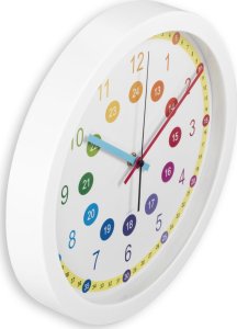Hama ZEGAR ŚCIENNY DZIECIĘCY EASY LEARNING SAL 30 cm 3