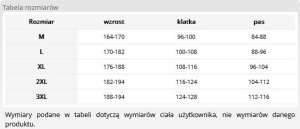 Kurtka męska Reis BISMARCK - Męska kurtka ochronna z kapturem ocieplana pikowana tkanina 100% poliester 300T pongee zapinana na zamek błyskawiczny 4 kieszenie rękawy zakończone ściągaczem 2XL 3