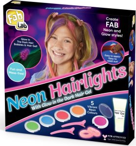 Baby Born Fab Lab Hair Lights - hair colors that glow in the dark 1