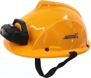 Constructo Power X POWER X, Construction Helmet w/Portable Headlamp 1