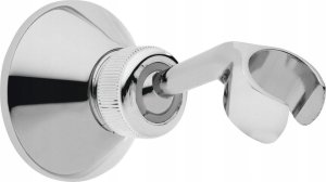 Hydroland UCHWYT NATRYSKU PUNKTOWY PRZEGUBOWY CHROM-METAL ZE STOŻKOWĄ ROZETĄ ( N.UPP.SR ) // N.UCHW.NTR.PRZEG-METAL-ST 2